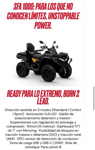 ATV QJ 600 & 1000 - ¡Aventura asegurada!