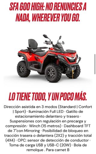 ATV QJ 600 & 1000 - ¡Aventura asegurada!