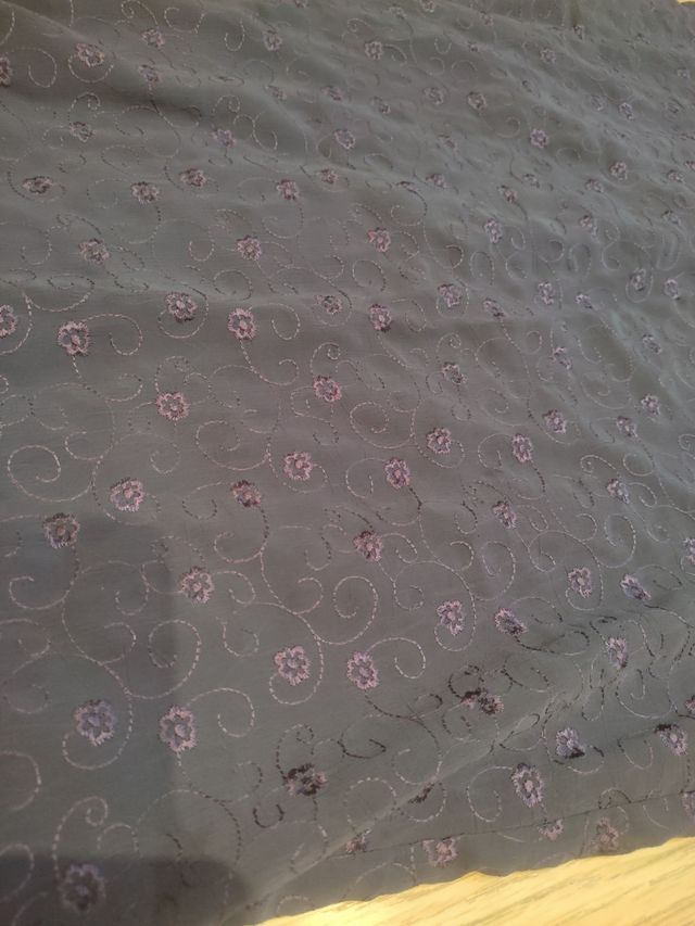 Vestido largo azul marino fiesta