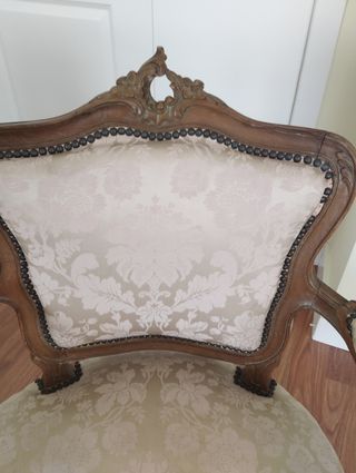 Butacas clásicas damasco seda