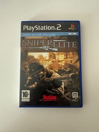 Sniper Elite PS2 PAL ESP
