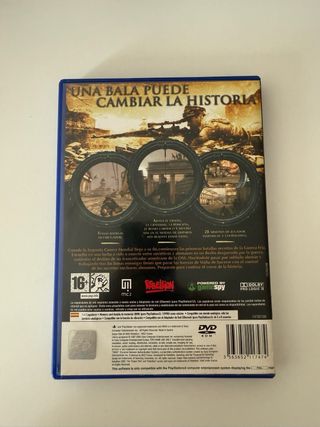 Sniper Elite PS2 PAL ESP