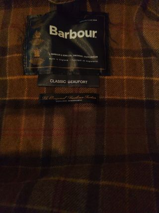 Chaqueta Barbour marrón