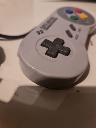 Mando Super Nintendo (SNES) gris original
