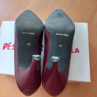 Zapatos de Salon con tacón