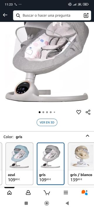 Hamaca Bebé Automática