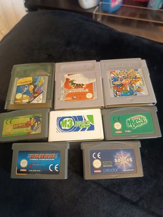 8 Juegos Game Boy - GBA - GBC