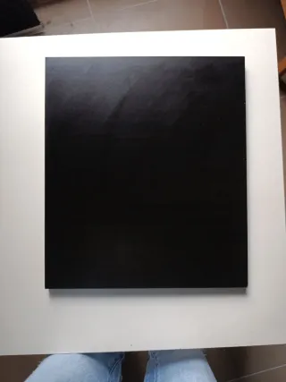 8 estantes Kallax Ikea negro