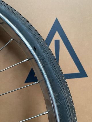 Rueda bicicleta trasera 26"x1 3/8