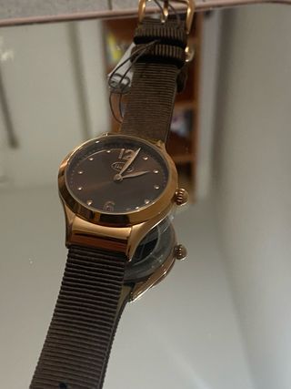 Reloj Festina marrón dorado