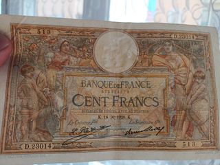 Billete 100 Francos Francia 1928