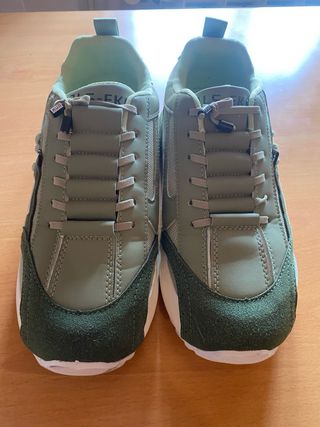 Zapatillas Deportivas Verde Oliva