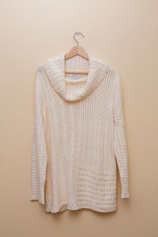 Jersey Liz Claiborne cuello vuelto