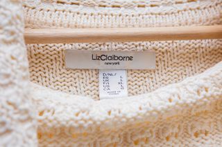 Jersey Liz Claiborne cuello vuelto