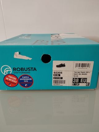 Zapatos seguridad c/fort - negros