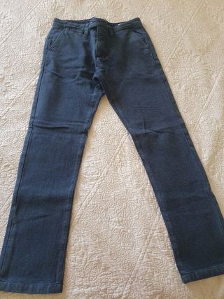 Pantaloni Slim Fit blu