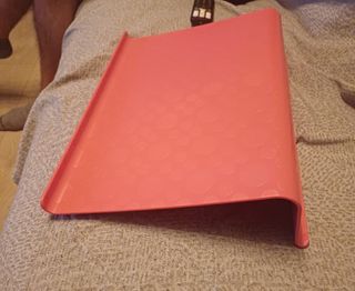 Soporte portátil fucsia