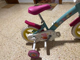 Bicileta infantil niña peppa pig