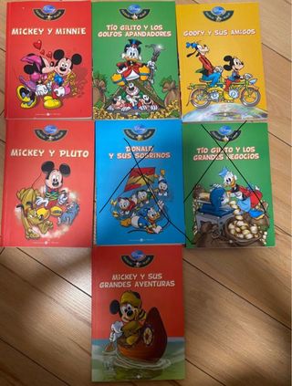 Colección cómics serie oro
Disney, nuevos