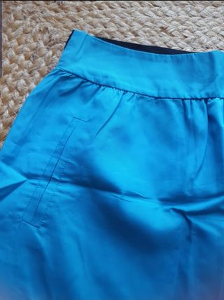 Mini Falda Azul - Talla S