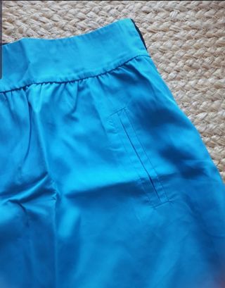 Mini Falda Azul - Talla S