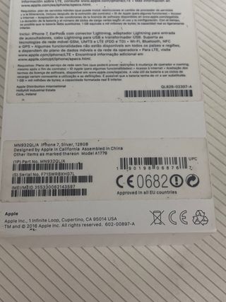 iPhone 7 Silver 128GB