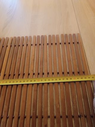 Juego de 4 manteles individuales bambú