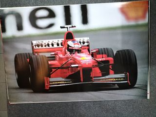 Poster Ferrari F1 - Schumacher