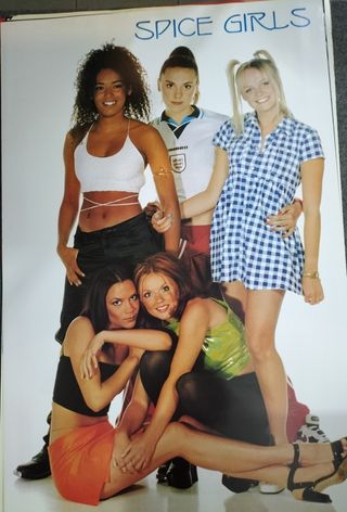 Poster Spice Girls anni '90