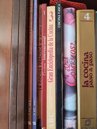 Libros de cocina ..variedad