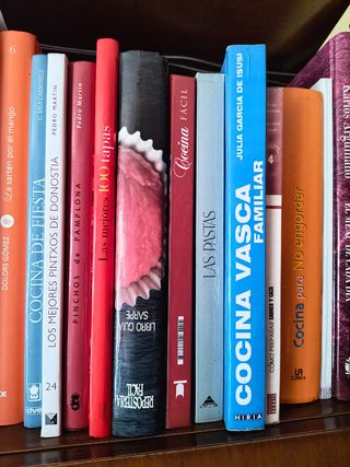 Libros de cocina ..variedad