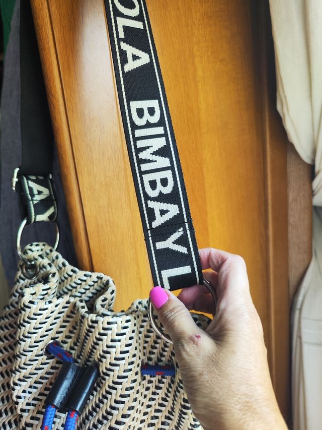 Bolso Bimba y Lola rafia