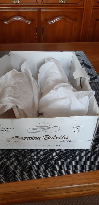 Sandalias novia Carmina Botella 