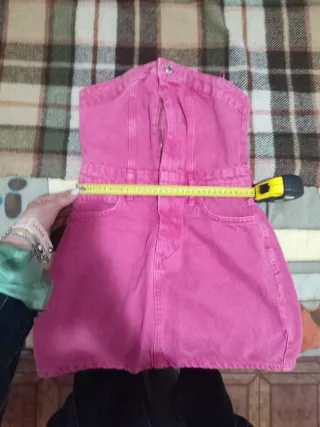 Vestito Jeans Zara Rosa