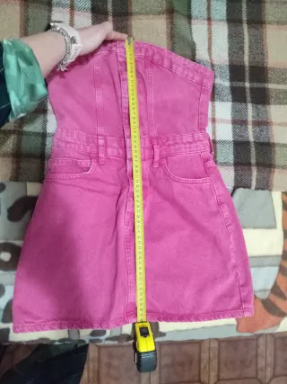 Vestito Jeans Zara Rosa
