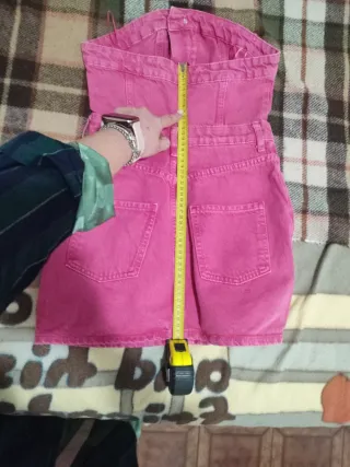 Vestito Jeans Zara Rosa