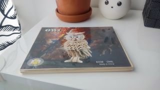 Puzzle 3D in legno – Kit gufo da montare
