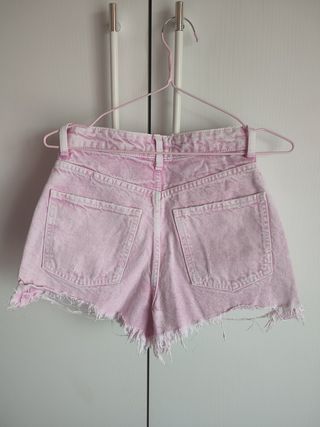Shorts Zara rosa tg 3