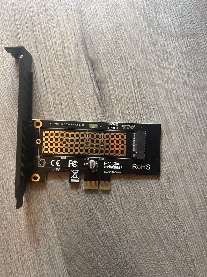 Adaptador NVMe M.2 a PCIe x1 afbeelding 4