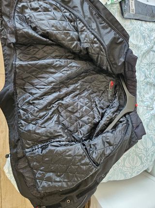 Chaqueta moto negra marca 2wheels- Talla L