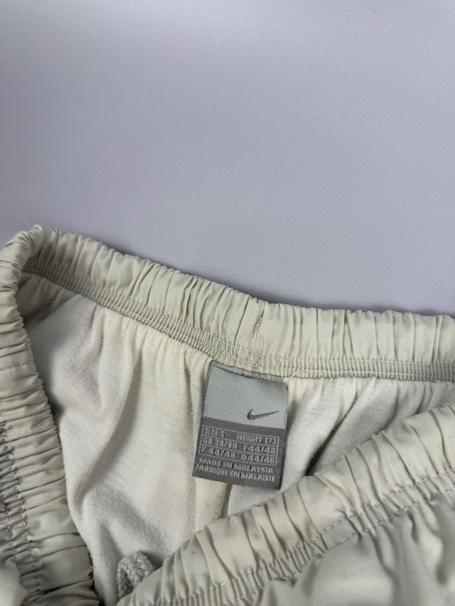 Pantalones Nike vintage blanco/azul - Talla S