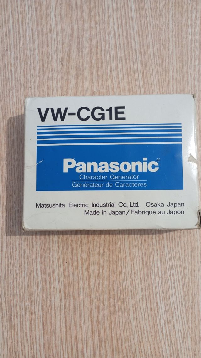 Generador Caracteres Panasonic VW-CG1E