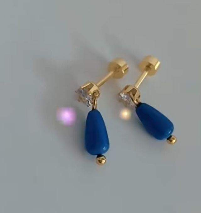  Corales bebé - Oro laminado