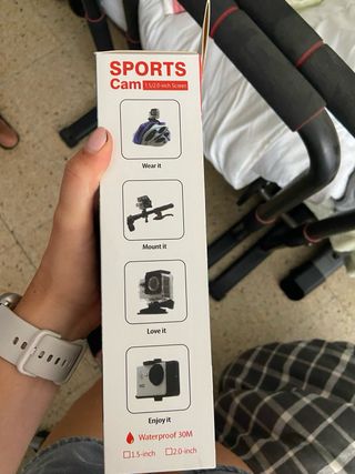 Cámara deportiva CBX HD 1080p