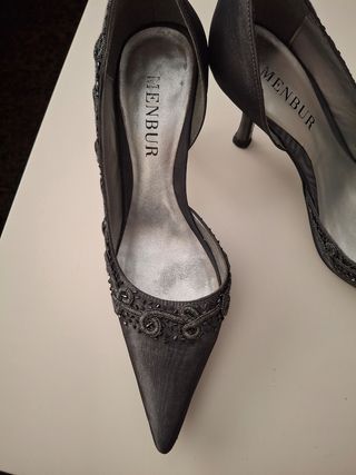 Zapatos Noly Fuentes dorados y azules