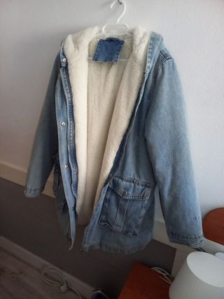 Chaqueta vaquera borrego - Talla L