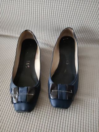 Zapatillas Hispanitas azul marino 