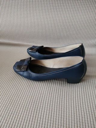 Zapatillas Hispanitas azul marino 