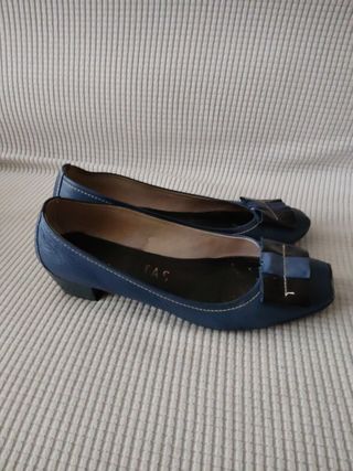Zapatillas Hispanitas azul marino 
