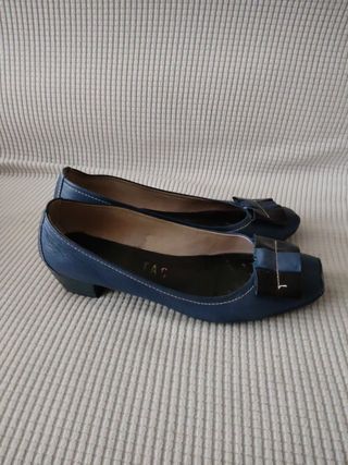 Zapatillas Hispanitas azul marino 